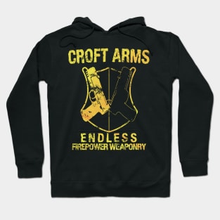 Croft Arms - TR1 title colors Hoodie
